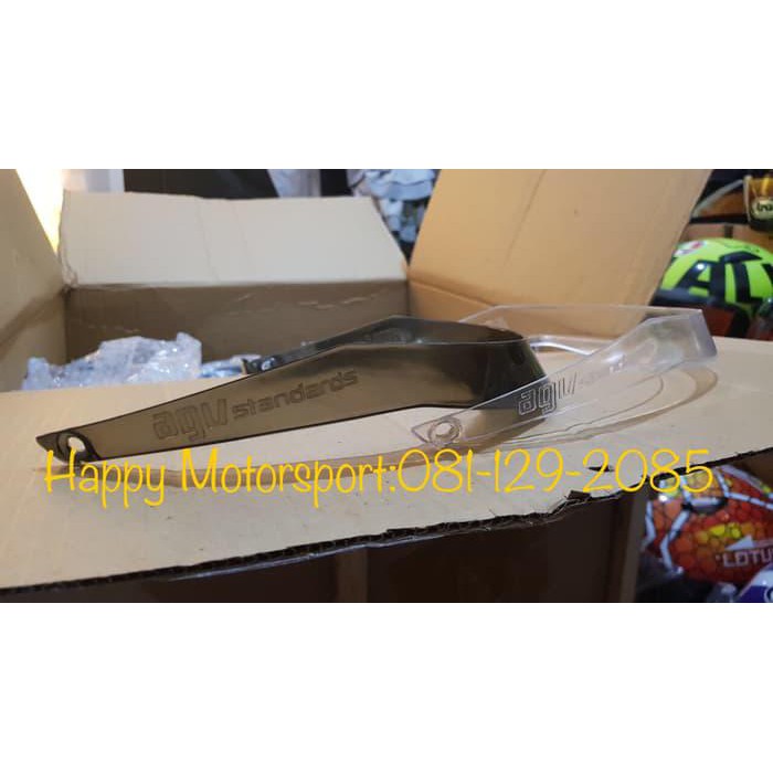 SPOILER LOKAL REPLIKA HELM AGV PISTA GP CLEAR & SMOKE KHUSUS ALL HELM