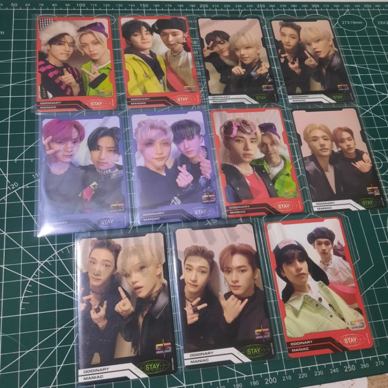 (BOOKED) trading card takeall only minsung changlix