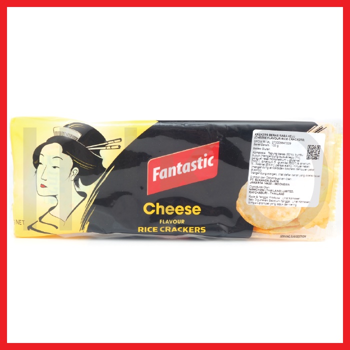 

FANTASTIC RICE CRACKER CHEESE 100GR