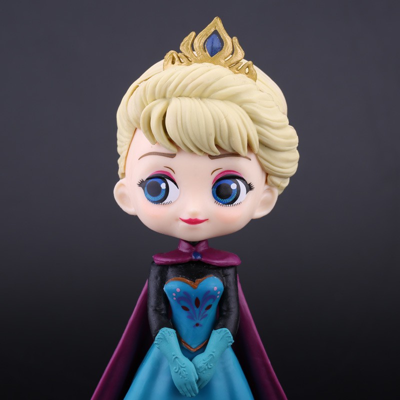 Mainan Action Figure Mini Model Disney Frozen 2 Anna Elsa Ukuran 16cm Untuk Hadiah Anak