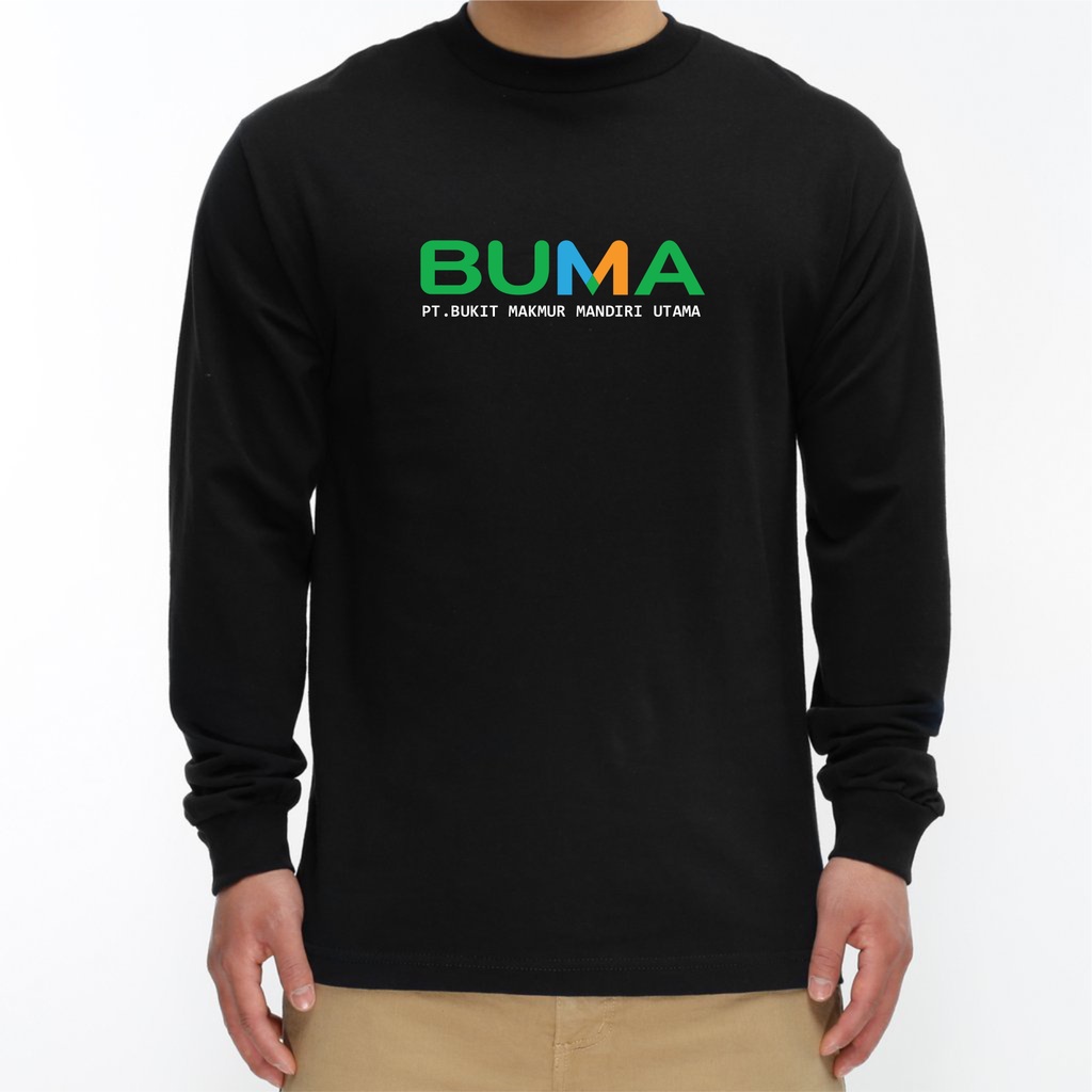 T-SHIRT KAOS PT BUMA LENGAN PANJANG