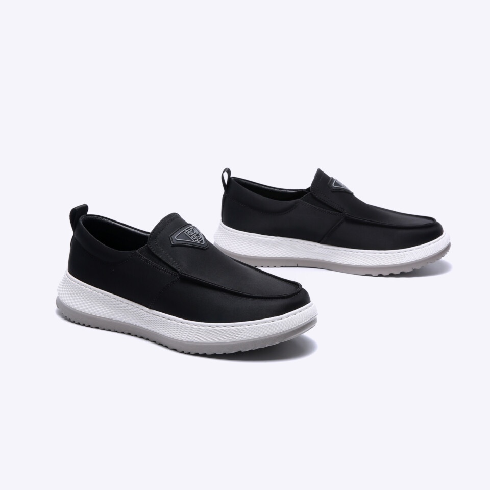 EM18 SEPATU SLIP ON PRIA EVERBEST ORIGINAL KULIT KASUAL SEMI FORMAL BIRU NAVY