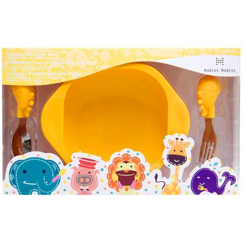 Castle - Marcus &amp; Marcus Toddler Mealtime - Mangkok Sendok Garpu Set MNM