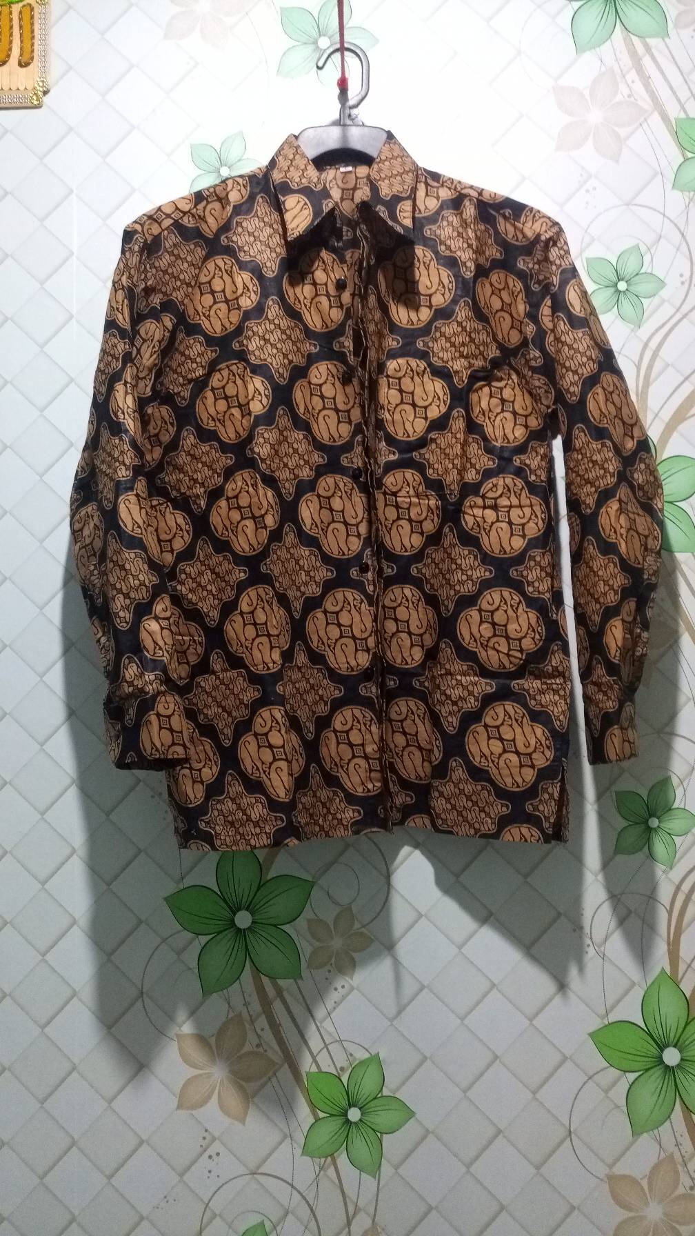 Maura Couple - Sania Ruffle Batik Couple Baju Couple Kondangan Modern Murah Ready Gamis Jumbo