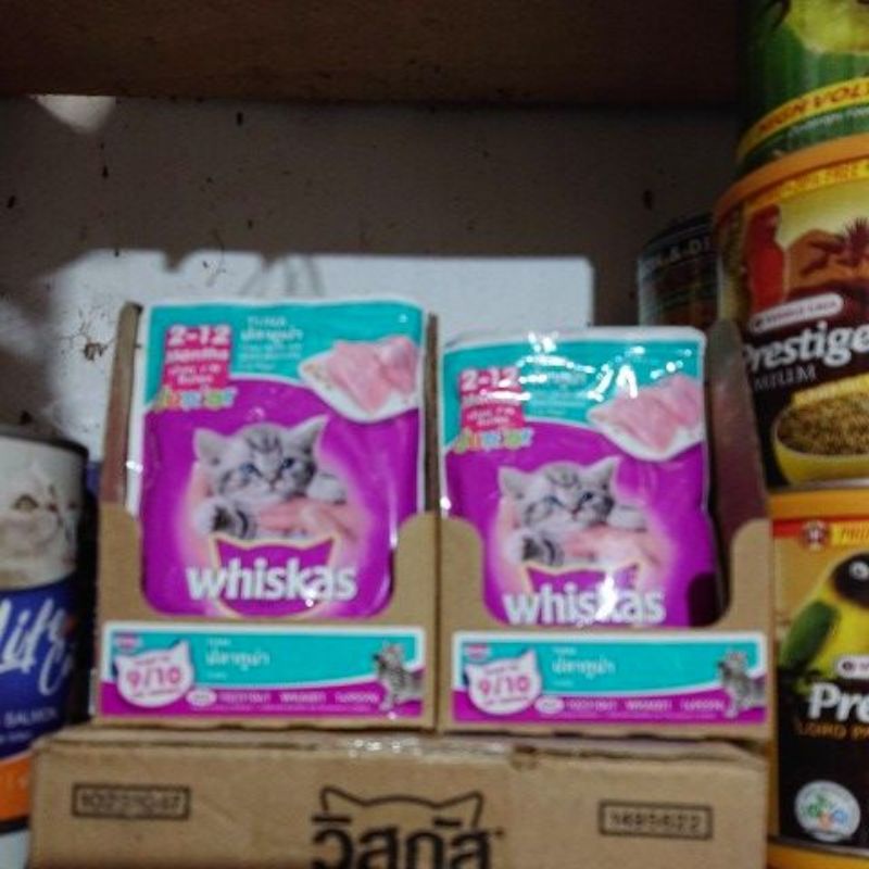 whiskas basah