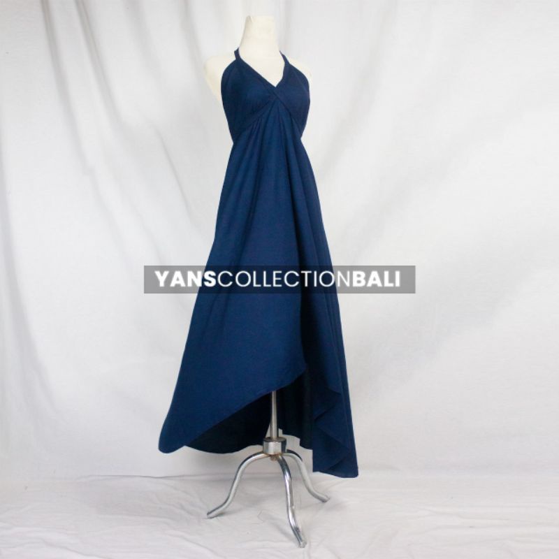Maxi Dress Piramid BALI-Navy polos