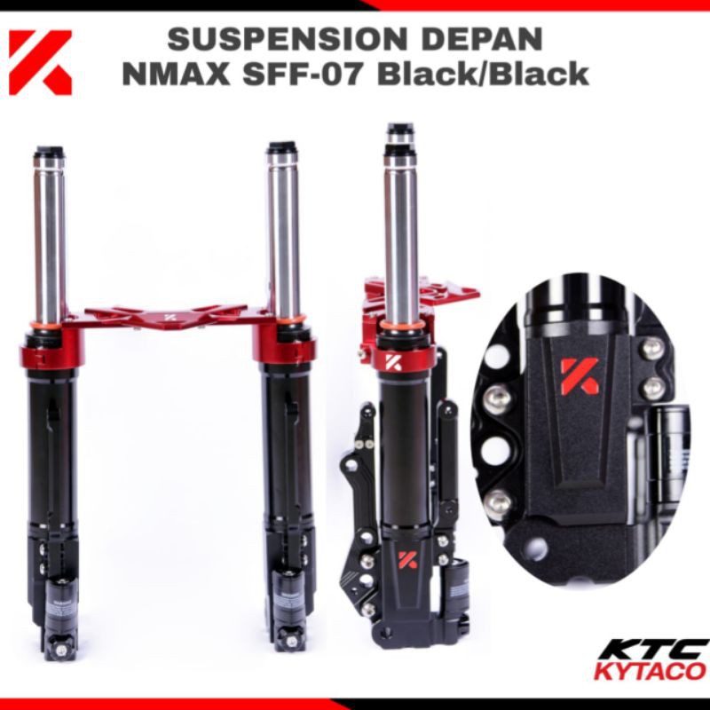 suspension shock depan plus stabilizer shock ktc kytaco original Yamaha nmax new nmax old pnp