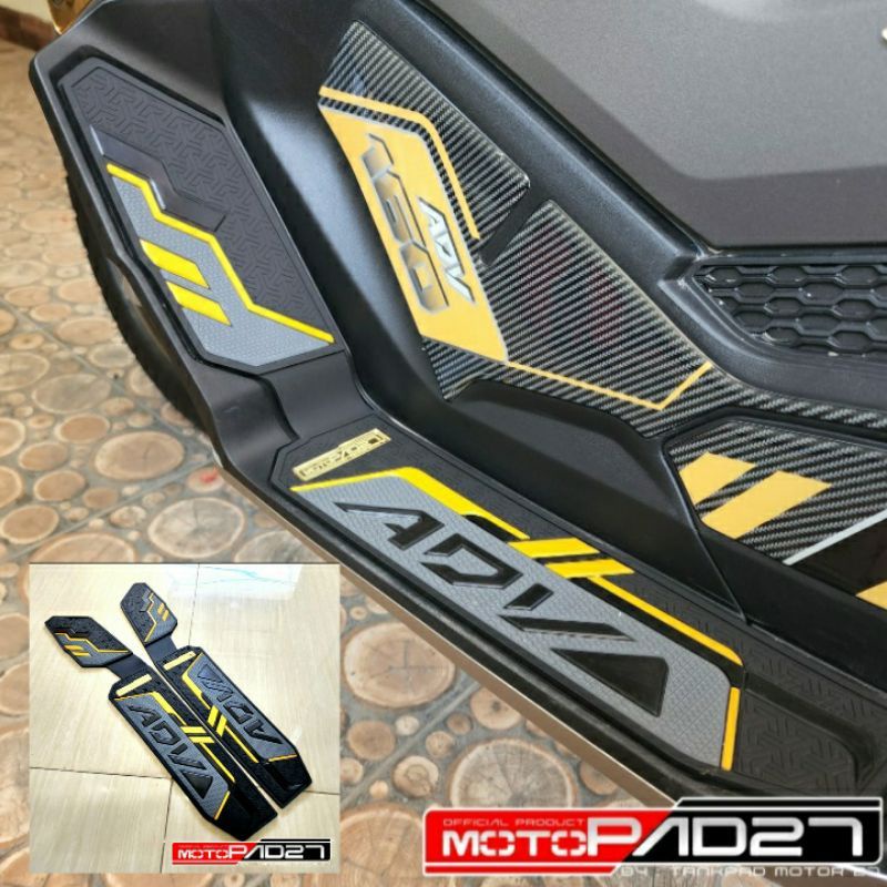 Motopad27 Karpet  ADV 160 bordes Pijakan kaki Honda ADV 160 karpet ADV 160 Step Floor Premium