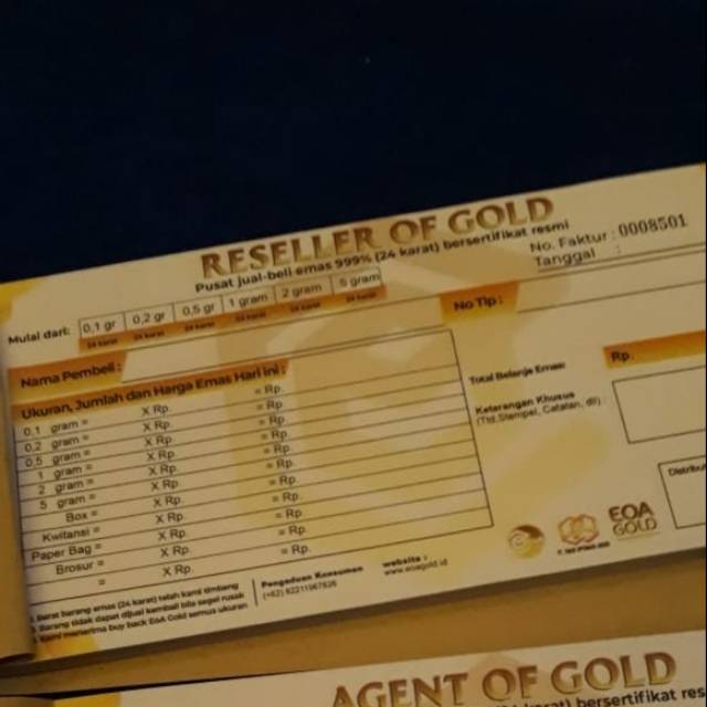 

Faktur Member Eoagold