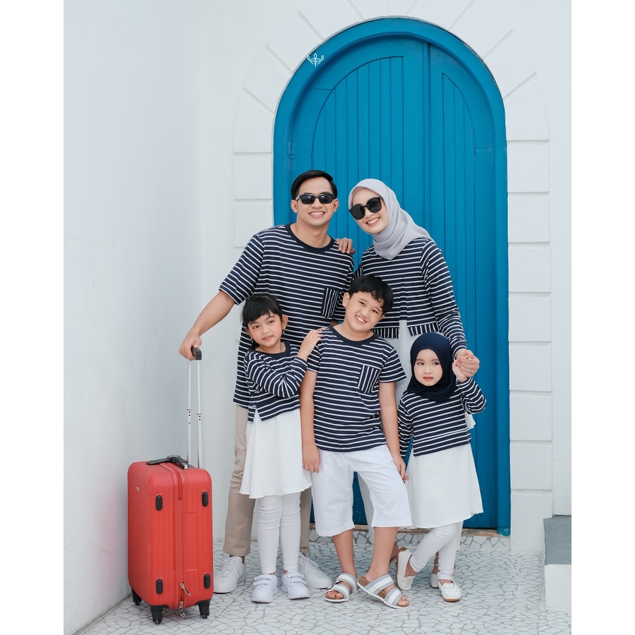 Wimi.id Milan Family Set - Navy | Family Set | Baju Ibu Hamil &amp; Menyusui