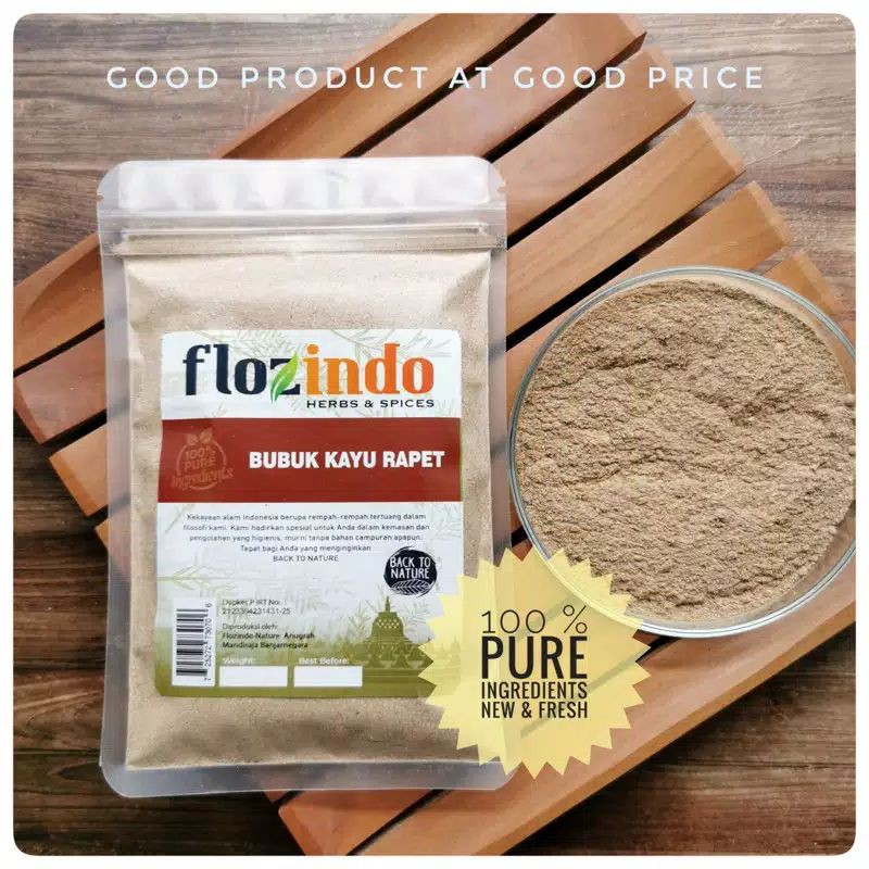 

Bubuk Kayu Rapet 250gr
