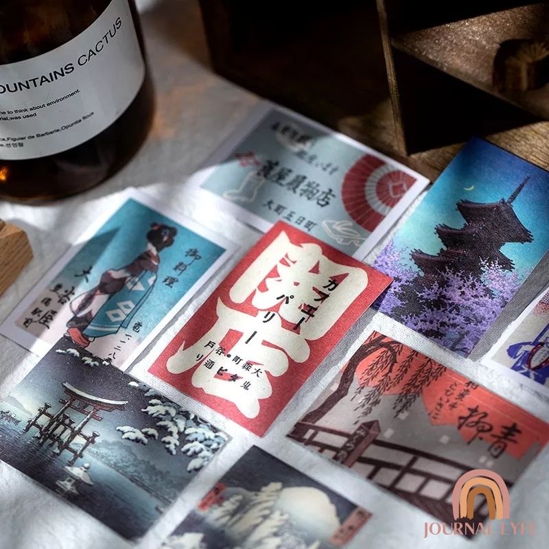 

[JOURNALYFE] 5 Lembar STIKER Washi Japan Style