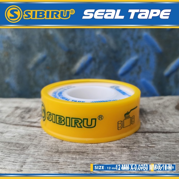 Seal Tape Sibiru 12 mm 10 meter Isolasi Kran, Keran