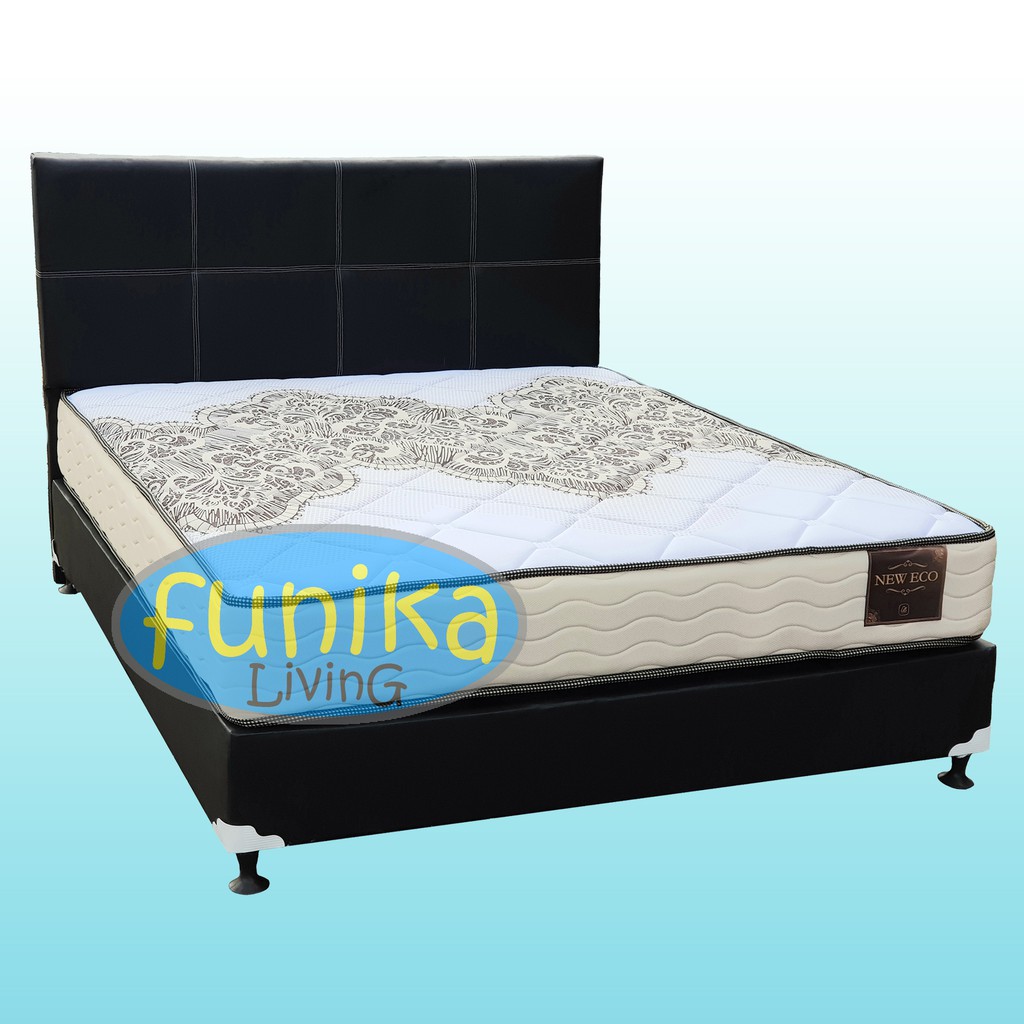 Kasur Springbed Airland New Eco 120x200 Full Set Divan Termurah Shopee Indonesia