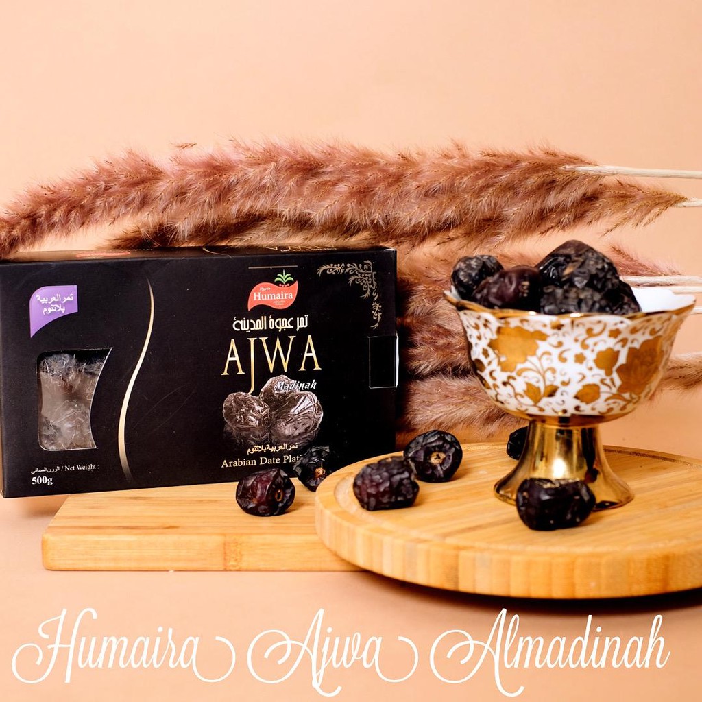 

Kurma Ajwa Humaira 500 gram Enak Manis Legit Dan Halal Kurma Ajwa 500 gram Kurma Nabi