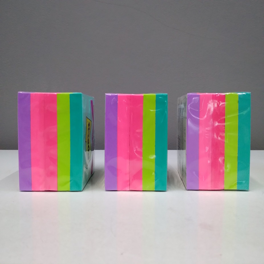 

3M Sticky Notes Post It 654 5SSMIA Super nova 3 inch x 3 inch