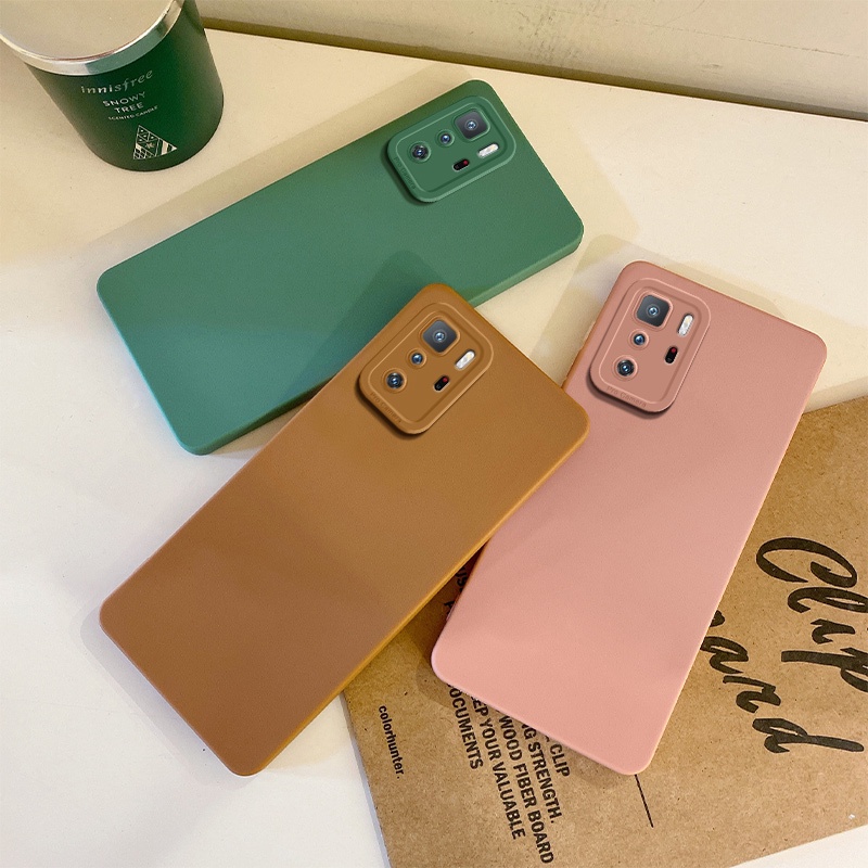 Soft Case Silikon Warna Permen Untuk Xiaomi POCO M4 M3 F2 X3 F4 GT NFC Pro 4G 5G