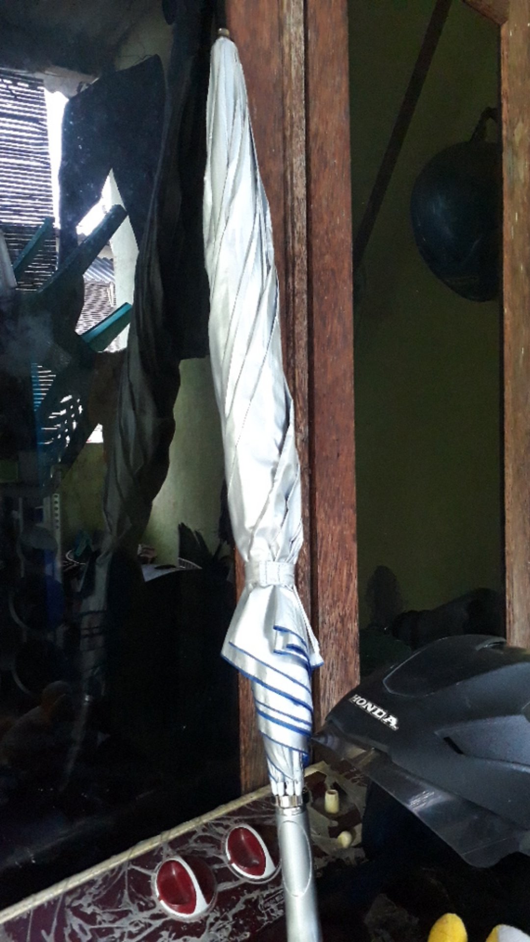 Payung Golf Jumbo Warna Perak Silver Umbrella Big Besar Color Murah