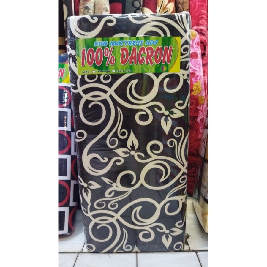 KASUR LIPAT DACRON ASLI 180 X 120 X 5// KASUR DACRON ASLI ADS//KASUR LANTAI // KASUR DACRON 100 % AS