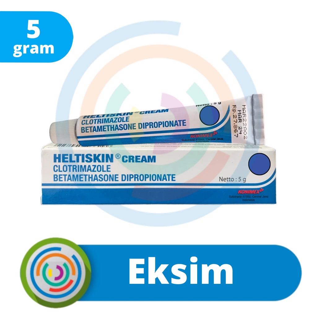 Jual Heltiskln - Krim Eksim | Panu | Kurap | Gatal Alergi | Eczema | Fungal  Indonesia|Shopee Indonesia
