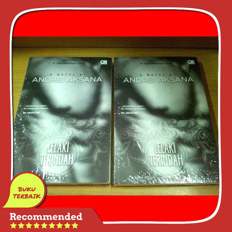jual buku lelaki terindah - andrei aksana ori original asli murah