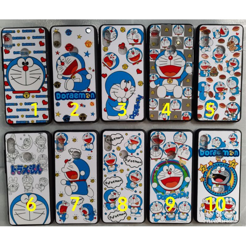 Case Karakter Doraemon Vivo Z1 pro Y30 Y50 Y30i y91c y93 y20 y20i y20s