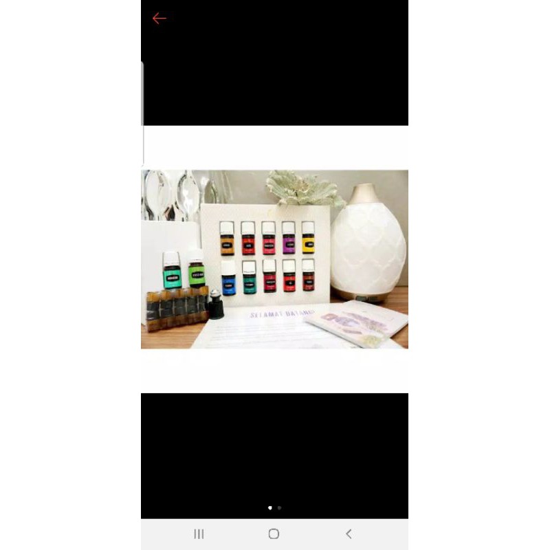 YOUNG LIVING PAKET STATER KIT (PEP) 1 DIFFUSER +12 DAILY OIL+MEMBER
