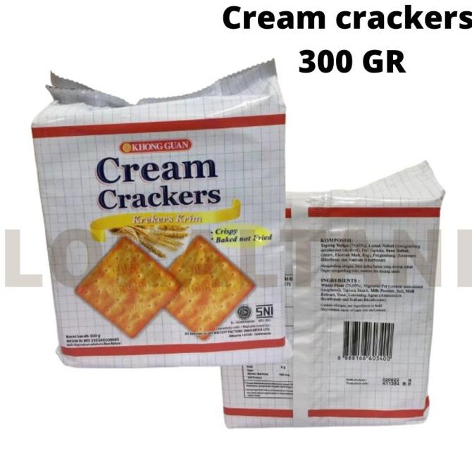 

Khong Guan / Cream Crackers / Krekers krim / Biskuit / 300g