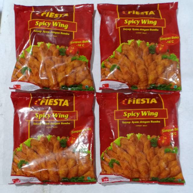 

FIESTA spicy wings 500gr #BundaFrozenIndramayu
