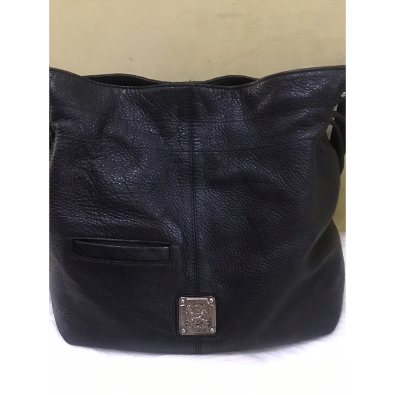 tas selempang serut hitam nicole miller # SOLD#