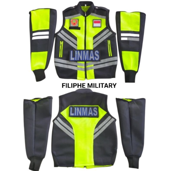 Rompi jaket  linmas,jaket linmas,rompi hansip,jekt touring
