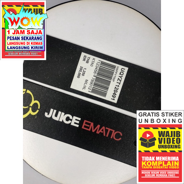 

JUICE EMATIC PRICE TAG HANGTAG BARCODE SUPER PREMIUM CO 1X DI KIRIM 600PCS