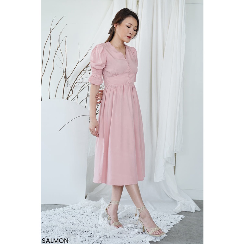 Cherry Snow Casual Dress Wanita