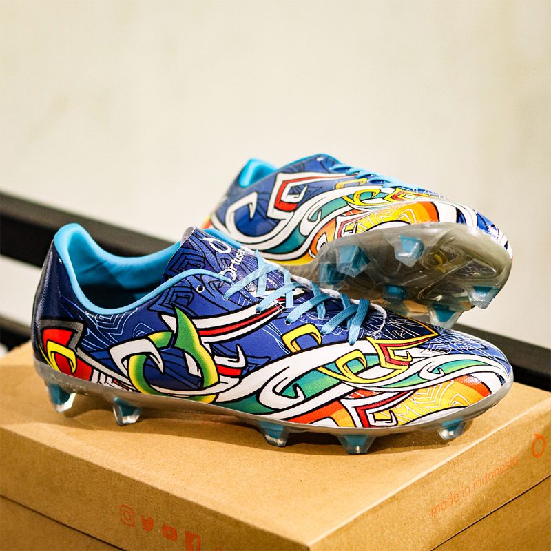 Ortuseight Sepatu Sepak Bola Catalyst Yudistira FG - Cobalt Blue