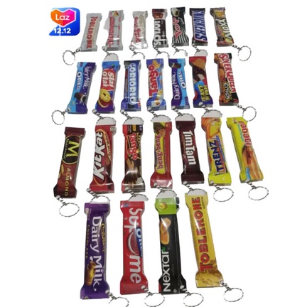 GANTUNGAN KUNCI MINIATUR SNACK SOUVENIR ULANG TAHUN PERNIKAHAN