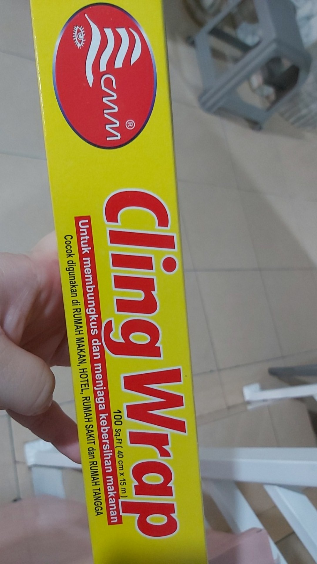 Cling Wrap Stretch Film Makanan Cmm