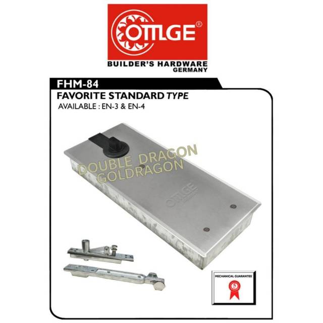 Floor Hinge OMGE FHM-84