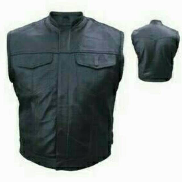 Rompi kulit semi pria full RM0113