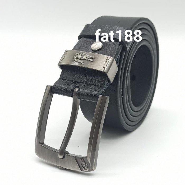 DISKON COD ikat pinggang sabuk pria model tusuk crocodile import kulit asli