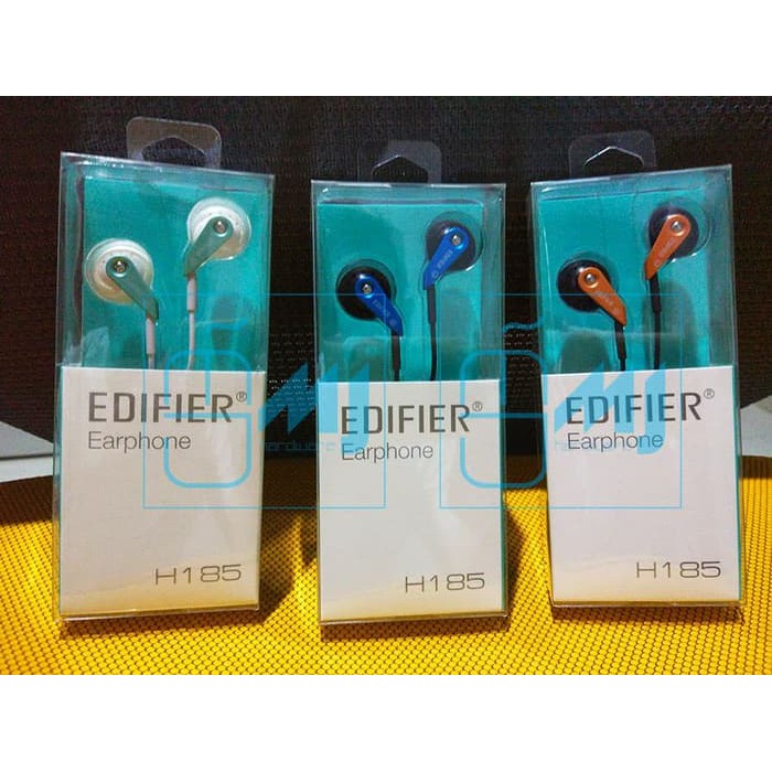Edifier H185 Earphone / Earbuds H-185 Murah + Gratis Ongkir