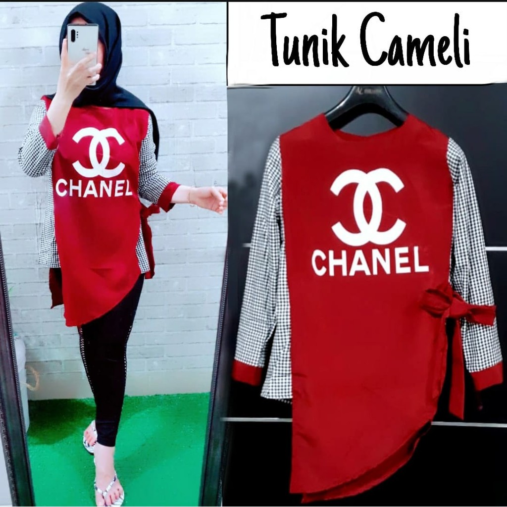 *[MCFK] Tunik Wanita / Atasan Baju Tunik Panjang / Tunik / Tunik Dewasa Printing / Tunik Motif