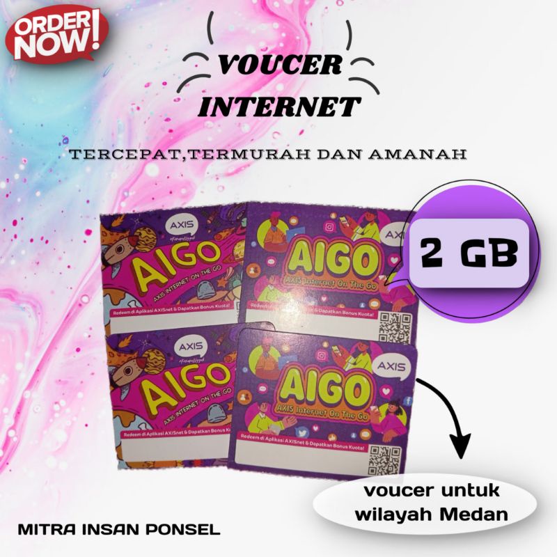 VOUCHER AXIS 2GB (5 hari)