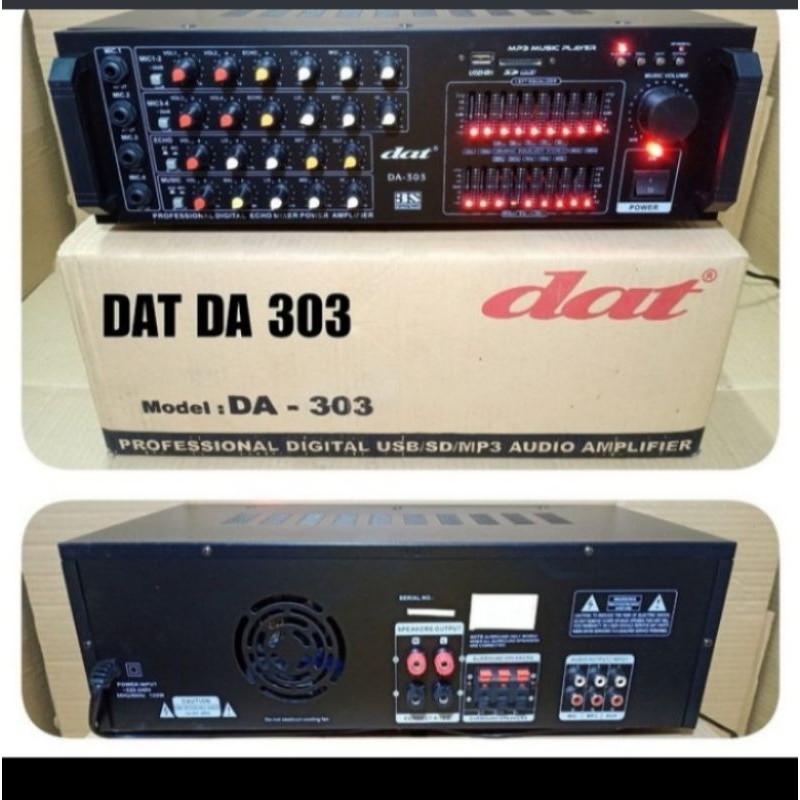 AMPLIFIER KARAOKE DAT DA303