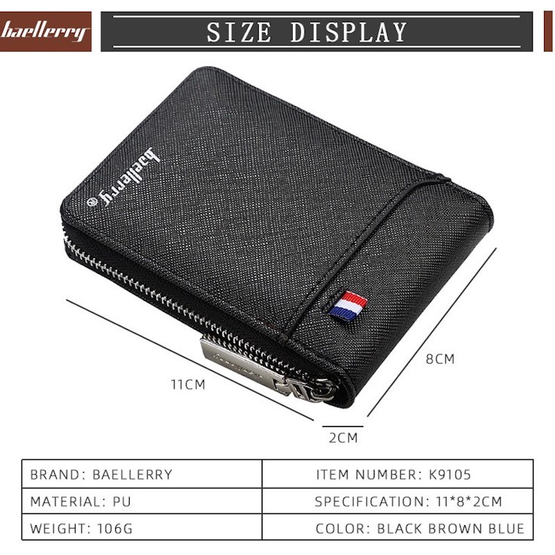 DOMPET KARTU ATM DEBIT KREDIT KTP BAELLERRY ORIGINAL KULIT PU