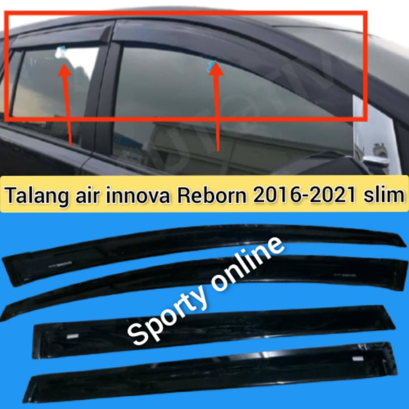 Talang air innova reborn 2016-2021 slim 4pintu