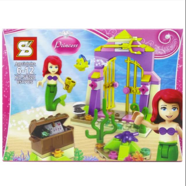 Princess Ariel Mermaid Bricks SY 320