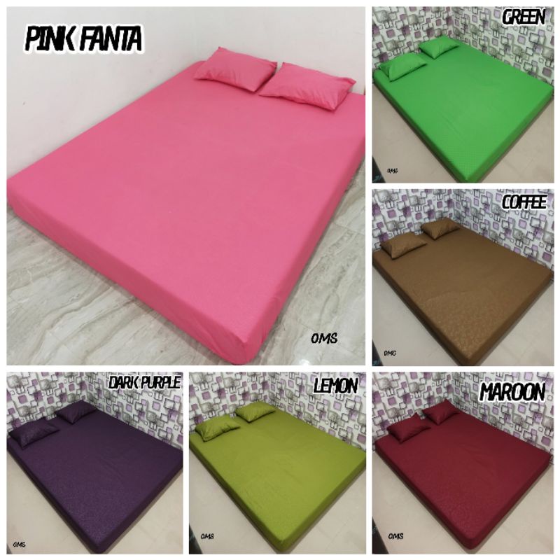 SPREI EMBOS POLOS MURAH!! 2 SARBAN 2 SARGUL