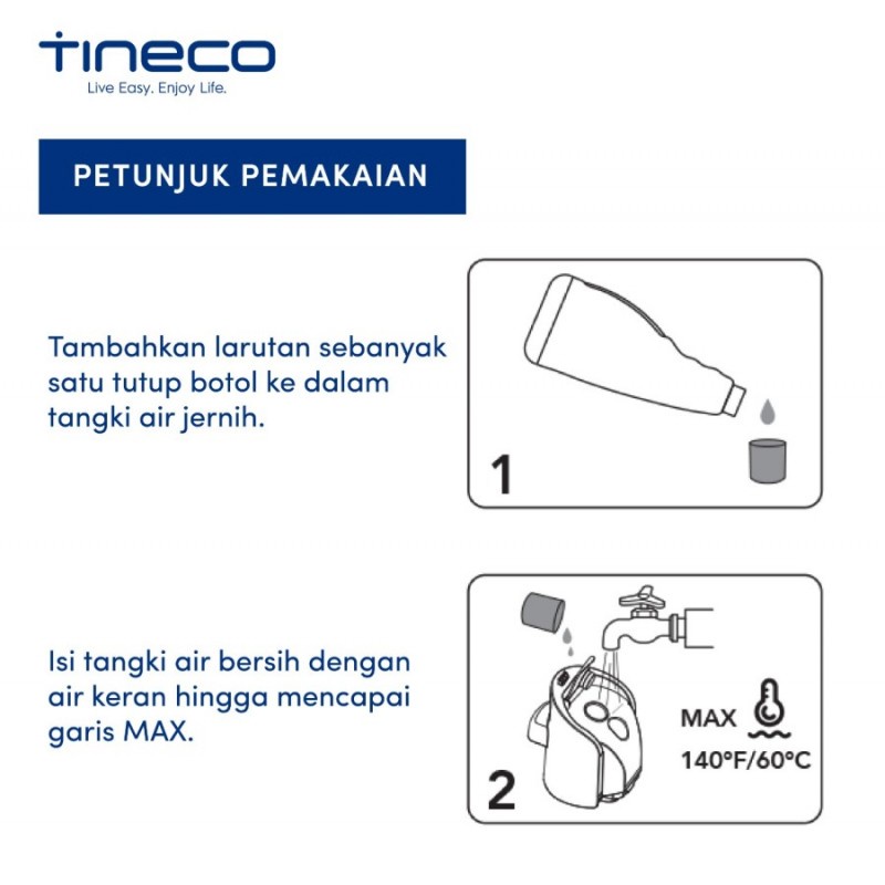 Tineco Deodorizing and Cleaning Solution Cairan Pembersih Lantai - 1 Liter