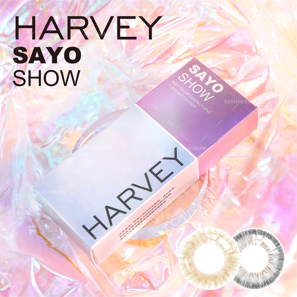 SAYOSHOW - Softlens HARVEY Normal, Minus 1.00 S/D 8.00 (14 mm)