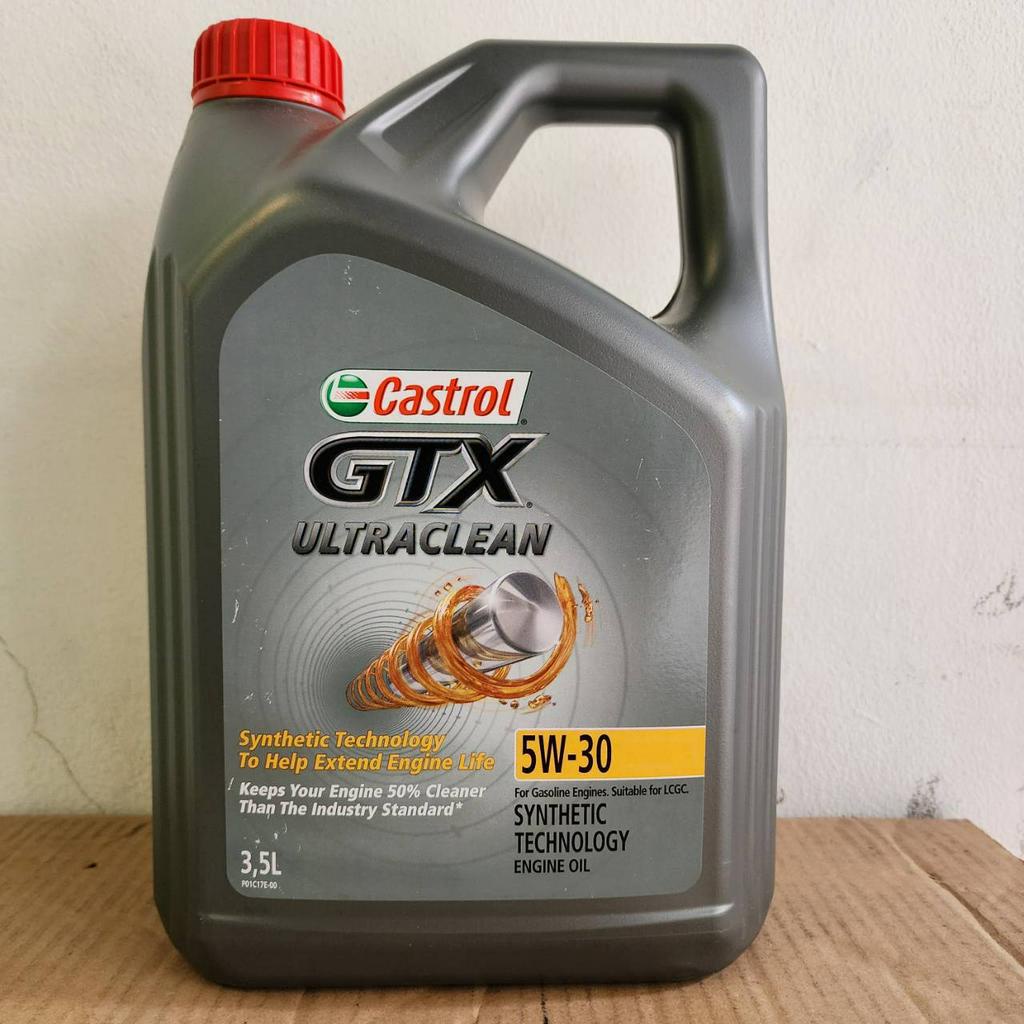 Oli Mesin Castrol GTX ME Bensin 5W-30 SM/CF 3.5 LITER